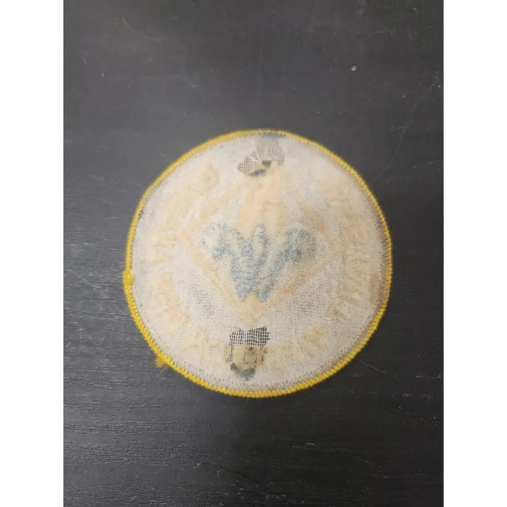 Vintage BSA Assistant Webelos Den Leader Patch Boy Scouts Round Uniform Badge